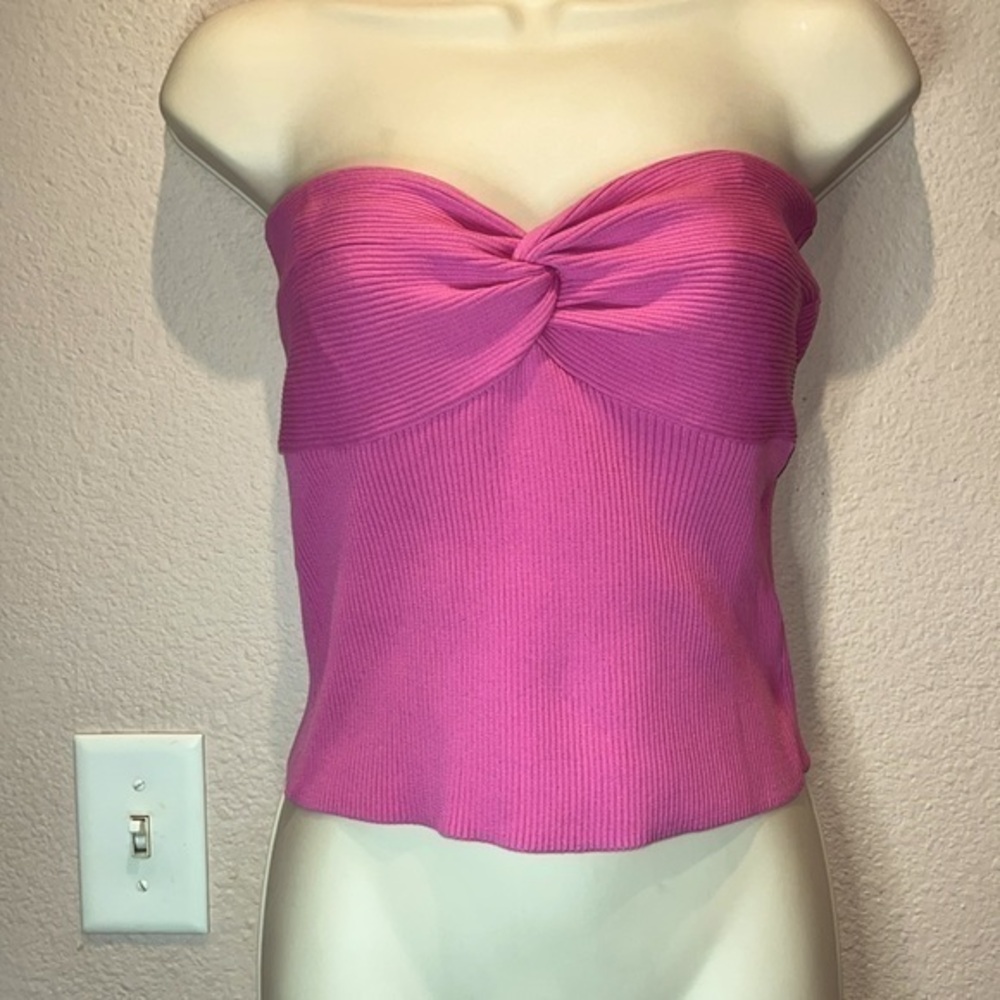 New Happily Grey Women’s Rib Knit Sleeveless Top Size Large NWT